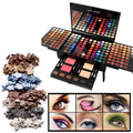 180-Color Eyeshadow Palette: Piano-Shaped Makeup Box
