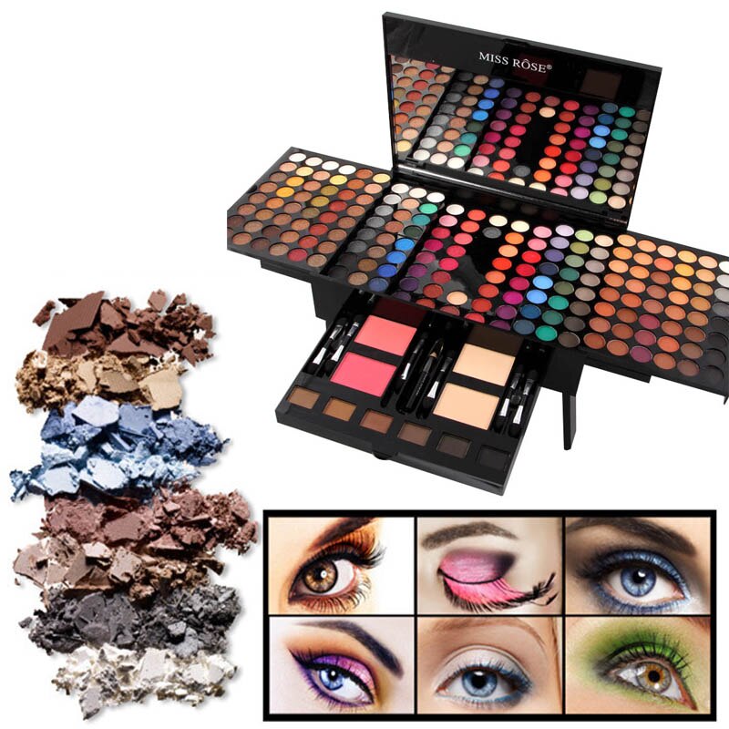 180-Color Eyeshadow Palette: Piano-Shaped Makeup Box