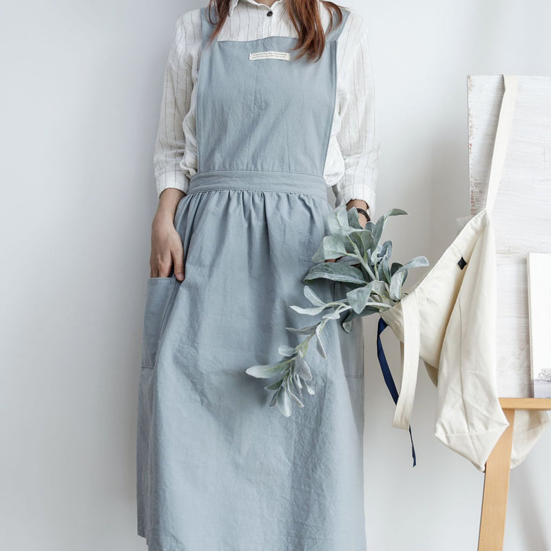 Kitchen apron blue