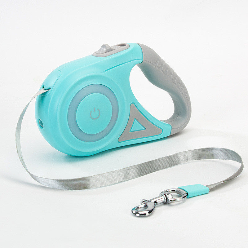 Retractable Dog Leash: Auto Extend with Optional Collar
