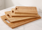 Bamboo cutting board size options