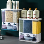 Rice storage box in kitchen