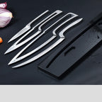 Knife set closeup