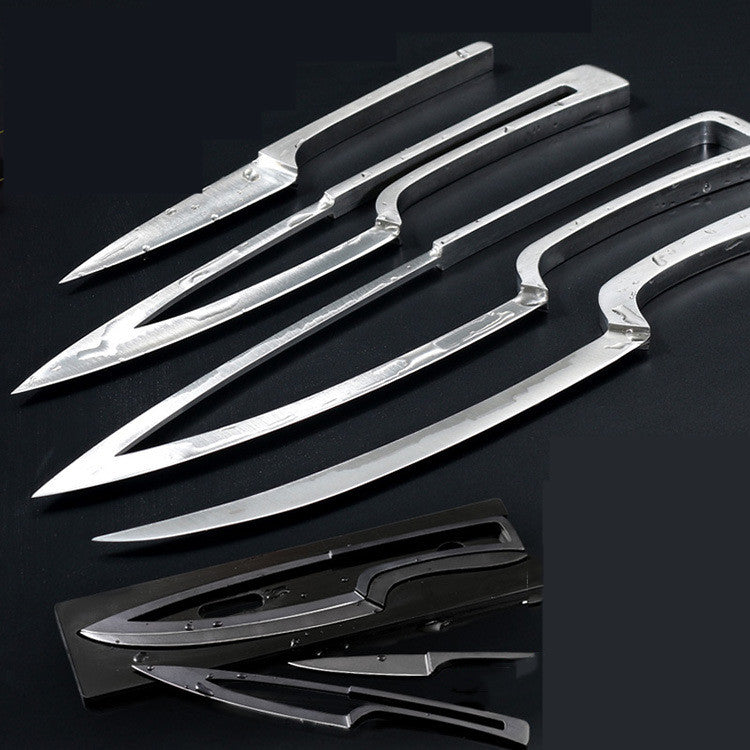 Knife set with holder