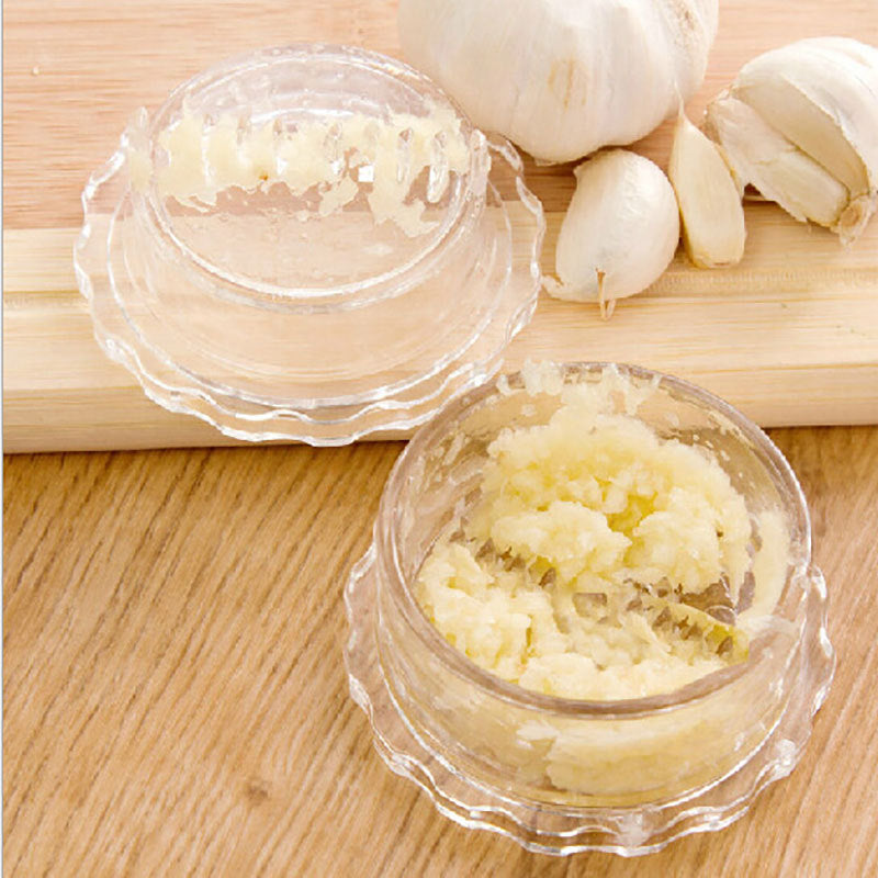 Garlic twister crusher and peeler