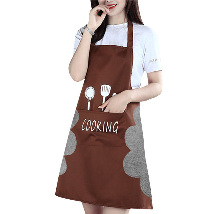 Kitchen apron coffee color