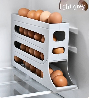 4-layer egg roller tray gray