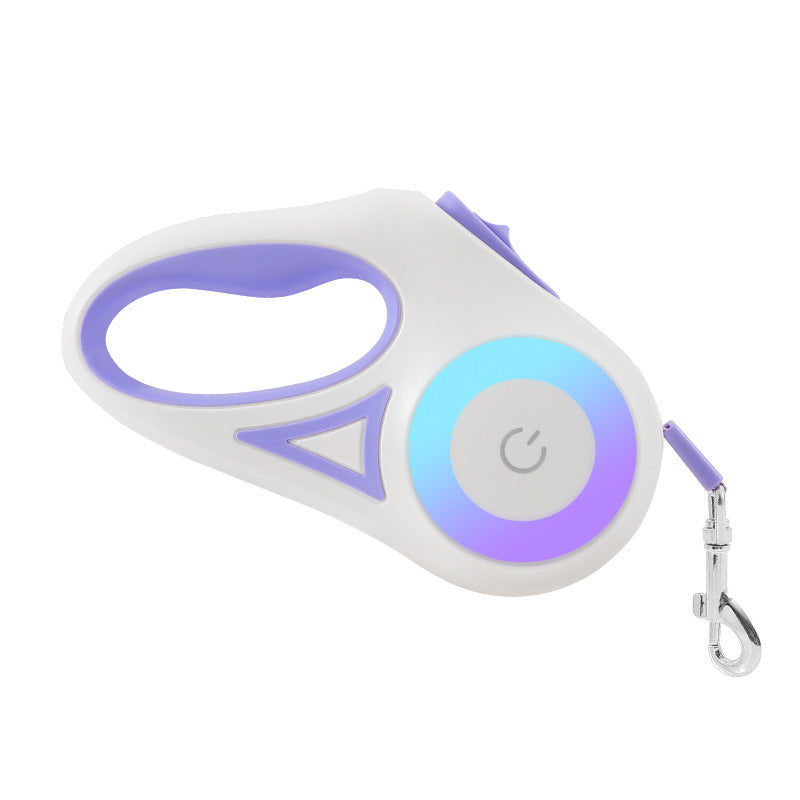 Retractable Dog Leash: Auto Extend with Optional Collar
