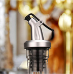 Bottle stopper on wine bottle
