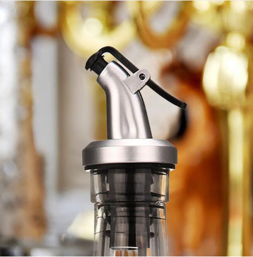 Bottle stopper on wine bottle