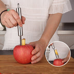 Stainless steel kitchen prep tools lineup