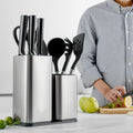Knife holder on counter