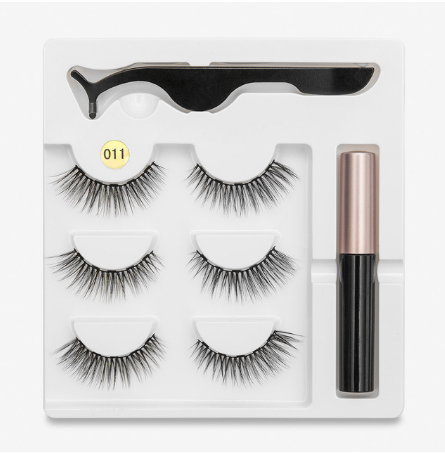 Magnetic False Eyelashes: No-Glue Reusable Lash Pair