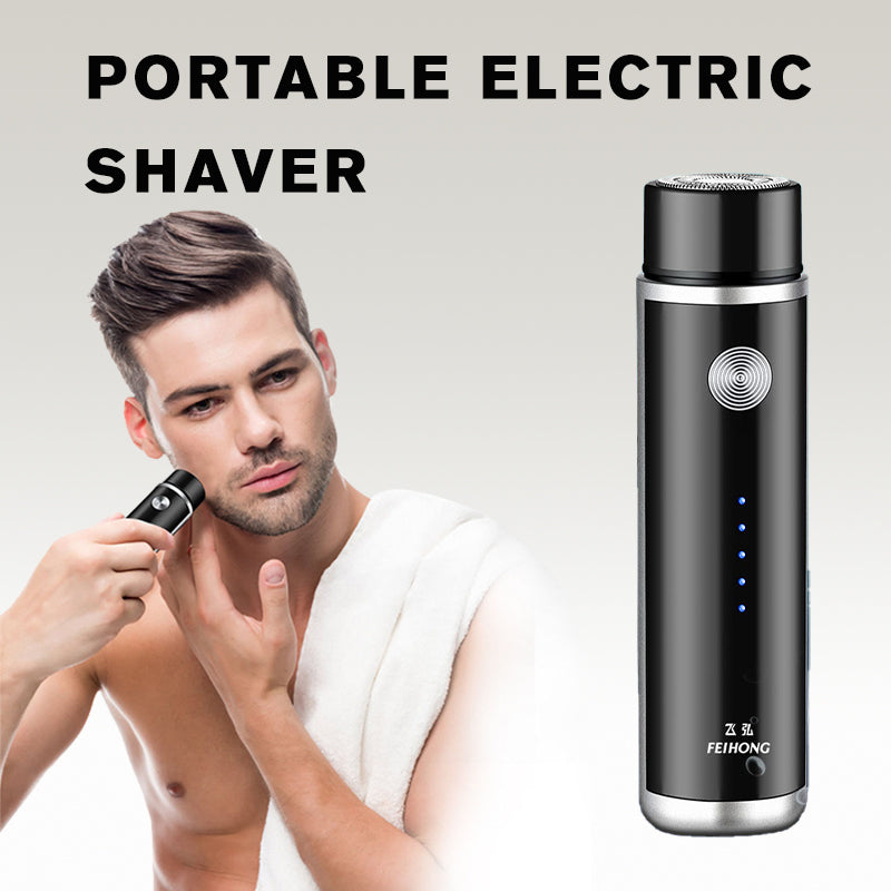 Mini Rechargeable Electric Shaver: Portable Travel Razor