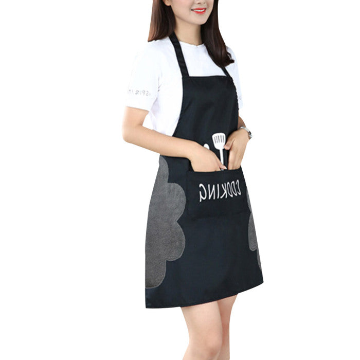 Kitchen apron black