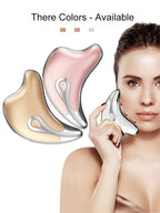 Electric Gua Sha Facial Massager: LED Microcurrent Scraper