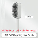 Self-Cleaning Hair Brush: One-Click Detangling Scalp Comb