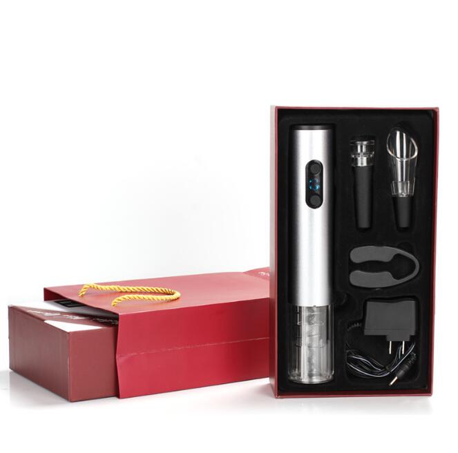 Electric wine opener accessory kit