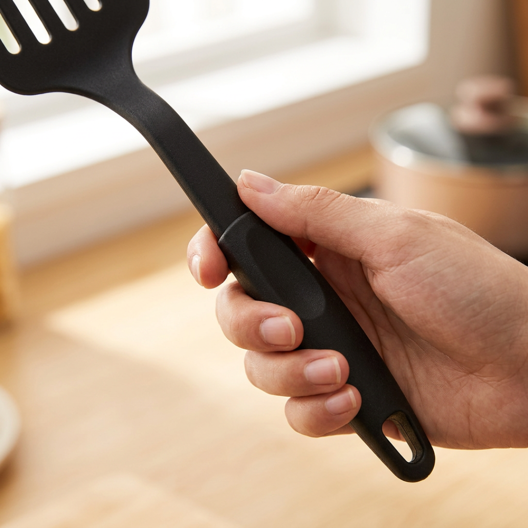 6-Piece Nylon Kitchen Utensil Set: Heat-Resistant, Non-Stick Pan Safe