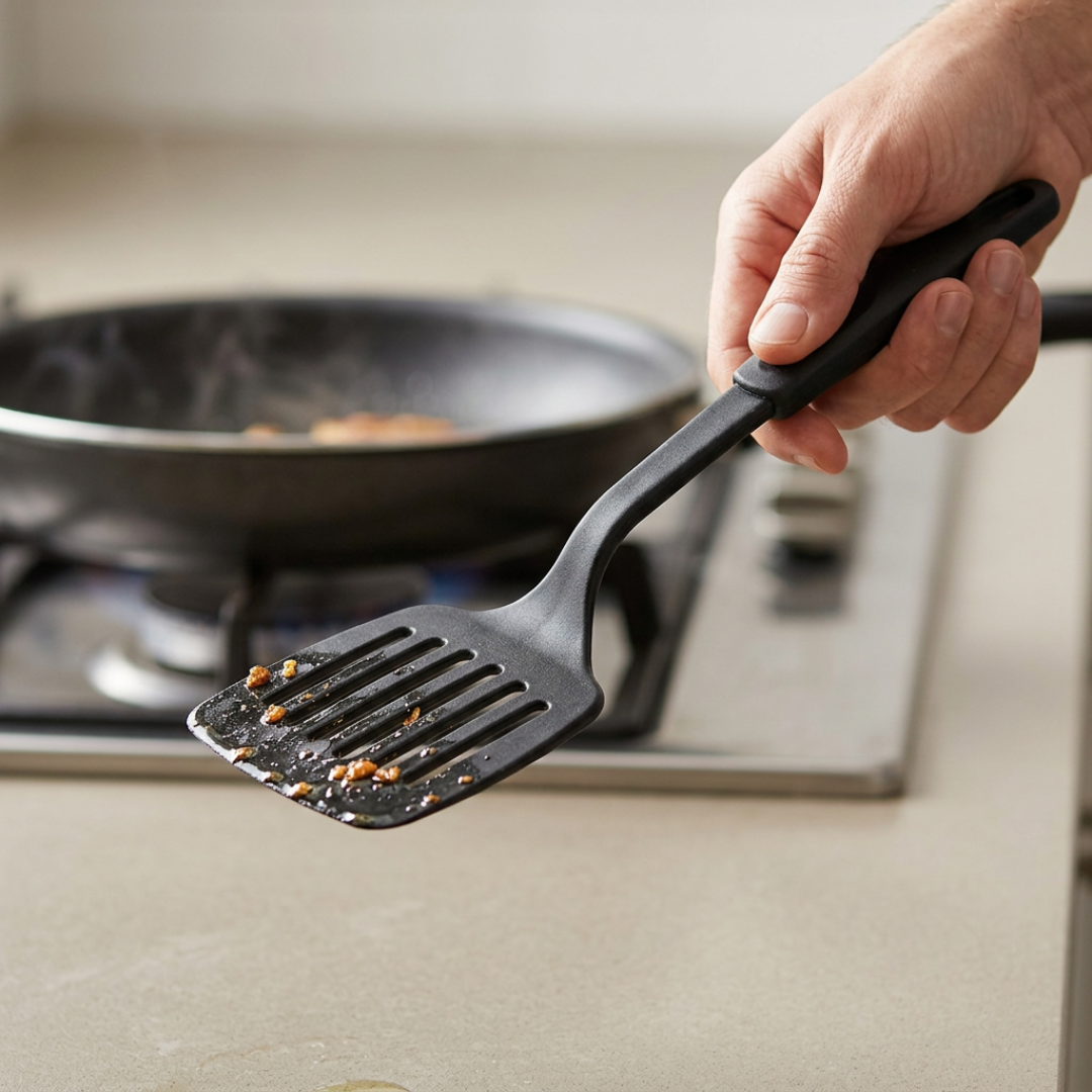 6-Piece Nylon Kitchen Utensil Set: Heat-Resistant, Non-Stick Pan Safe