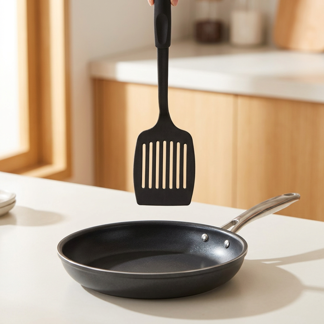 6-Piece Nylon Kitchen Utensil Set: Heat-Resistant, Non-Stick Pan Safe