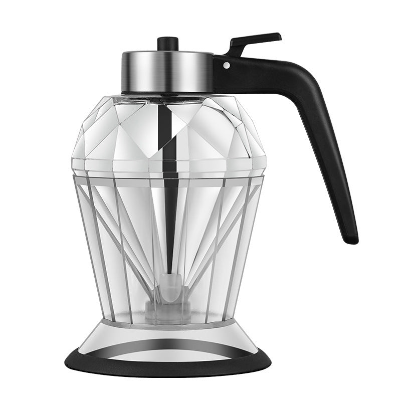 Oil dispenser in use