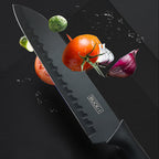 Kitchen knife set full view