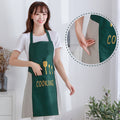 Kitchen apron green