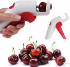 Cherry pitter closeup