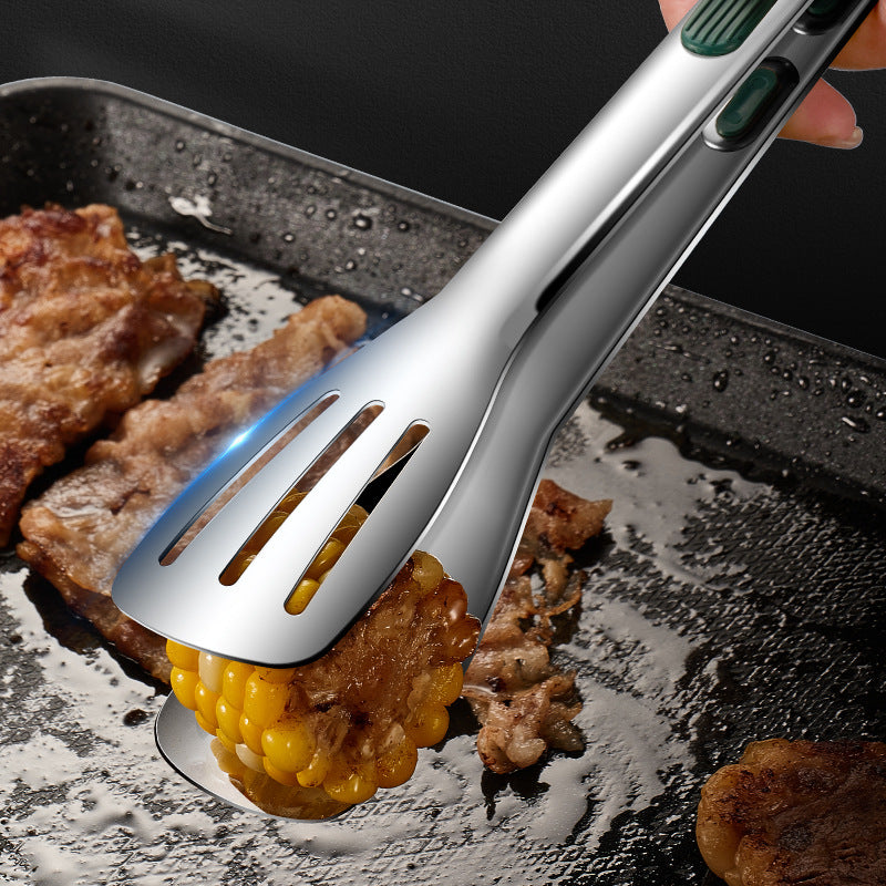 Kitchen tongs close up