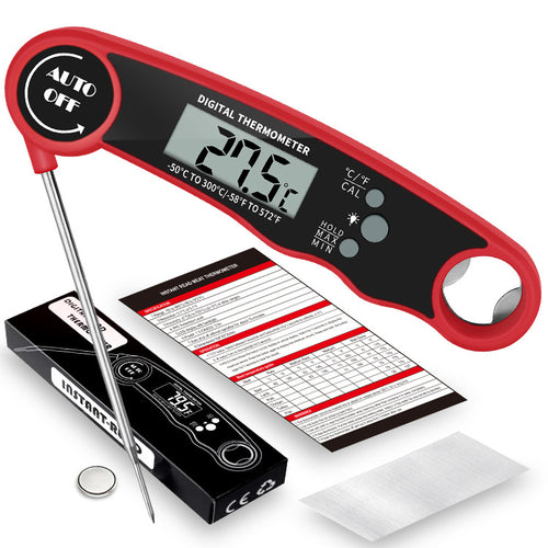 Thermometer display detail