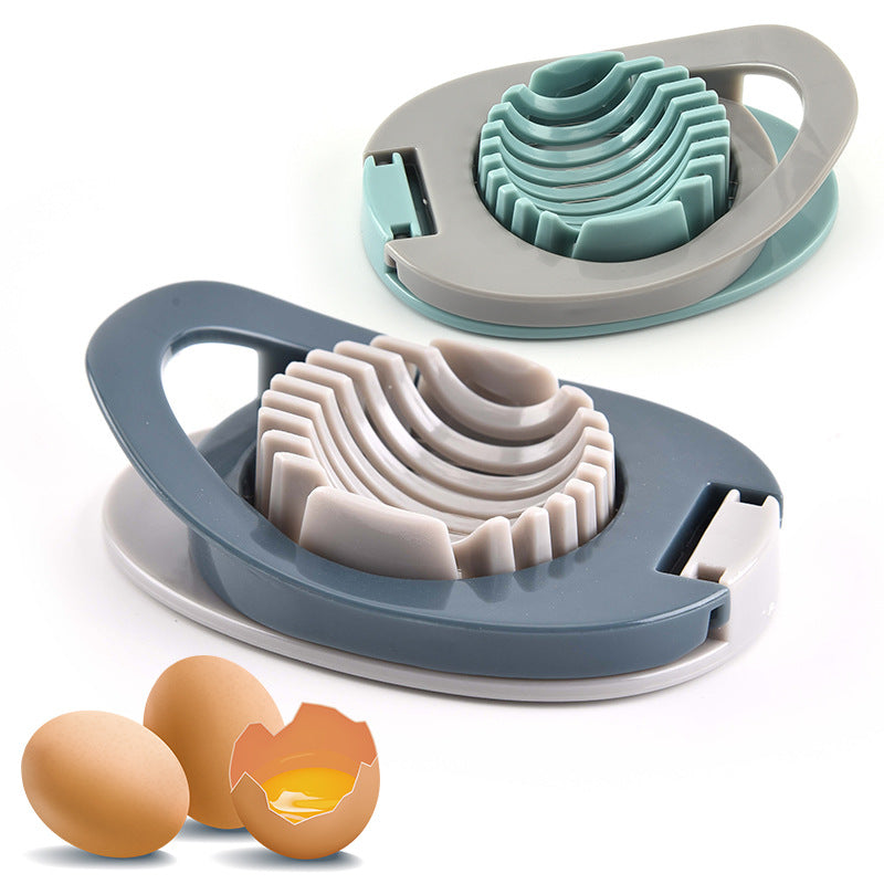 Egg slicer grey green