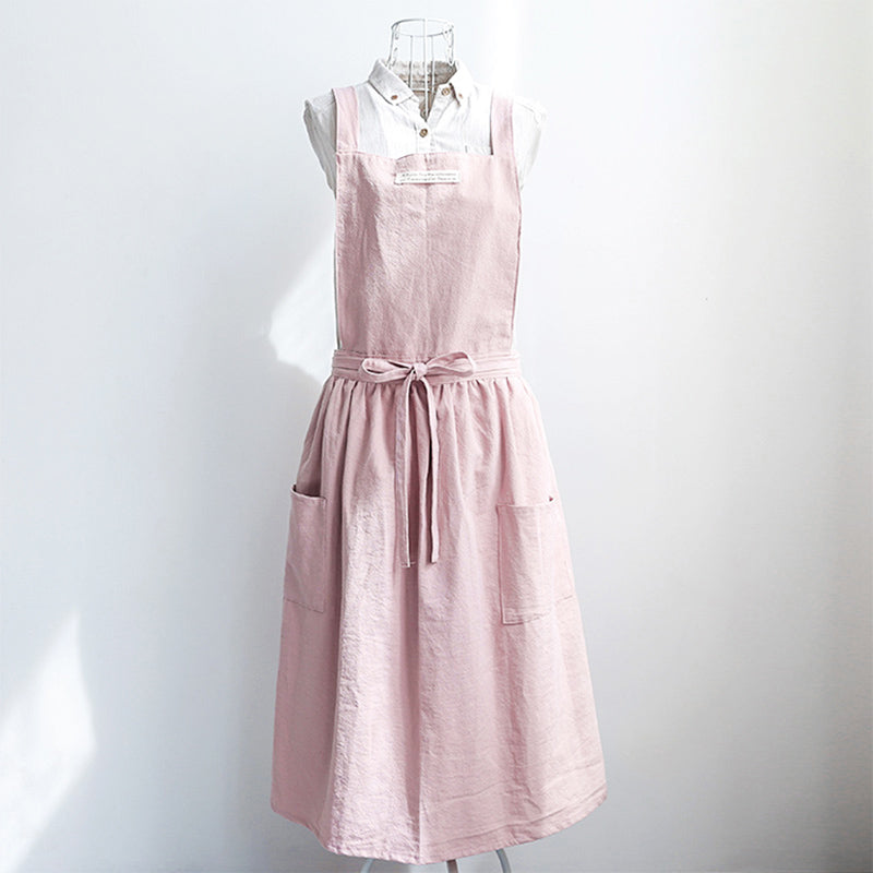 Kitchen apron pink