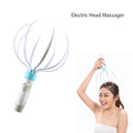Vibrating Scalp Massager: 8-Claw Portable Head Relaxer
