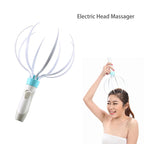 Vibrating Scalp Massager: 8-Claw Portable Head Relaxer
