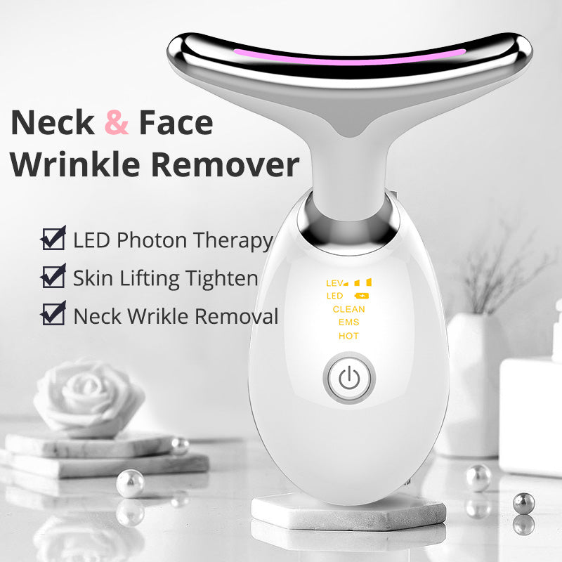 EMS Neck Lifting Device: Microcurrent Wrinkle Reducer
