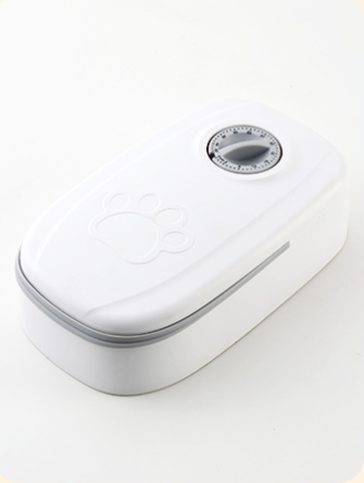 Automatic Pet Feeder: Timed Steel Bowl Dispenser