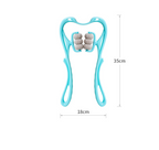 6-Roller Neck Massager: Deep Tissue Relief Tool