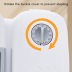 Automatic Pet Feeder: Timed Steel Bowl Dispenser