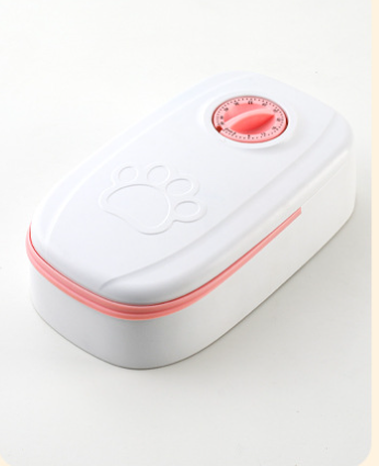 Automatic Pet Feeder: Timed Steel Bowl Dispenser