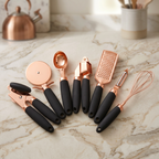 7-Piece Copper-Plated Kitchen Tool Set