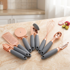 7-Piece Copper-Plated Kitchen Tool Set