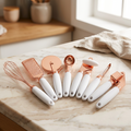 7-Piece Copper-Plated Kitchen Tool Set
