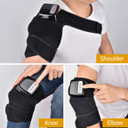 Heated Knee Massager Wrap: Vibration Therapy for Joint Pain