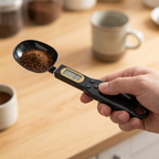 Digital Measuring Spoon Scale: LCD Display, Precision Gram Measuring