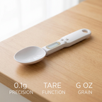Digital Measuring Spoon Scale: LCD Display, Precision Gram Measuring