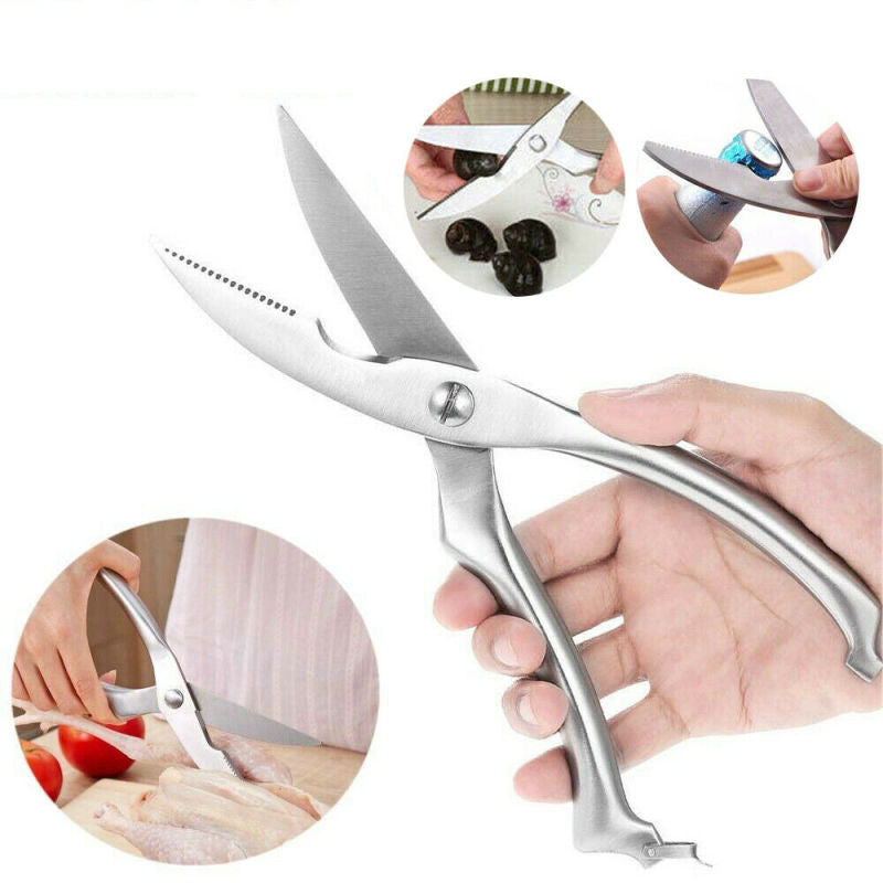 Heavy-Duty Kitchen Shears: Poultry and Bone Scissors - Stezly