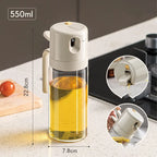 2-in-1 Oil Sprayer & Pourer Bottle detail view - Stezly
