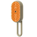 Steam Pet Brush: 3-in-1 Spray Massage Grooming Comb