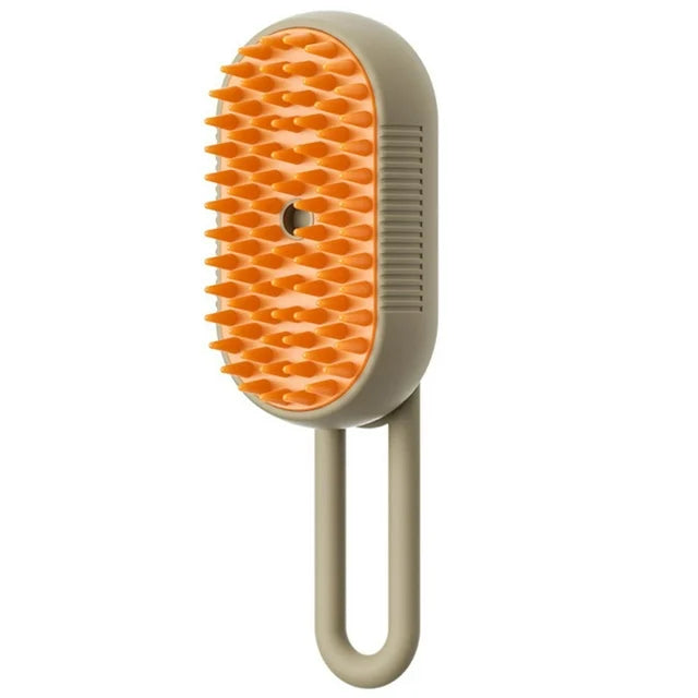 Steam Pet Brush: 3-in-1 Spray Massage Grooming Comb